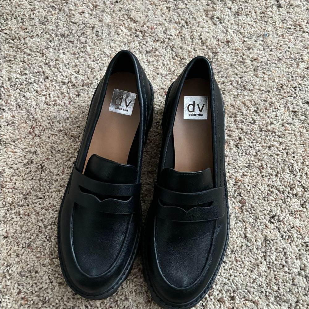 Chunky dulce vita penny loafer style shoes size 11
